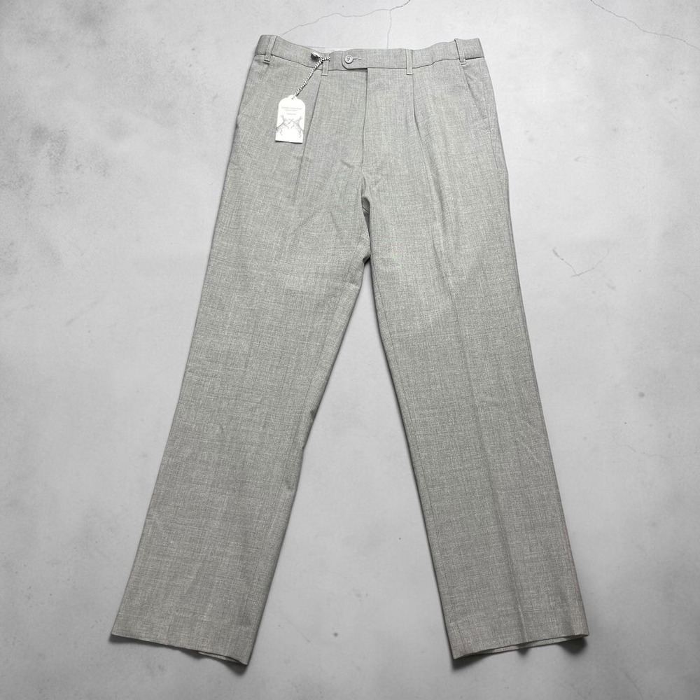 Classic Men's Dress Pants in Light Gray